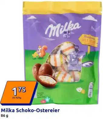 Action Milka Schoko-Ostereier Angebot