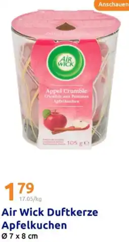 Action Air Wick Duftkerze Apfelkuchen Angebot