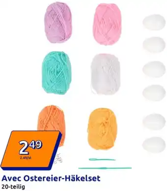 Action Avec Ostereier-Häkelset Angebot