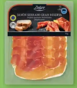 Lidl Deluxe Jamón Serrano Gran Reserva Angebot