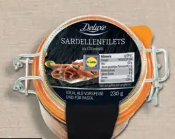 Lidl Deluxe Sardellenfilets Angebot