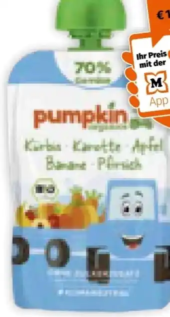 Müller Pumpkin Organics Bio-Gemüse-Quetschie Angebot