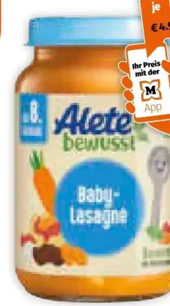 Müller Alete Gläsche Angebot