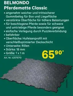 Lagerhaus Pferdematte Classic Angebot