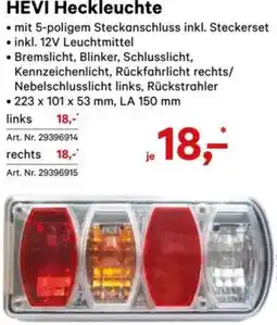 Lagerhaus Heckleuchte Angebot