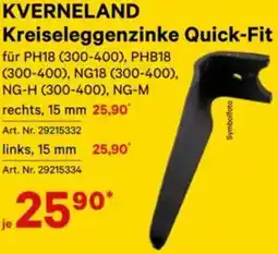 Lagerhaus Kreiseleggenzinke Quick-Fit Angebot