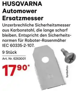 Lagerhaus Automower Ersatzmesser Angebot