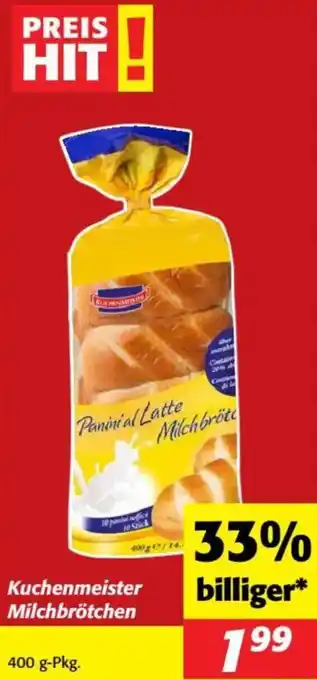 Nah&Frisch Kuchenmeister Milchbrötchen Angebot