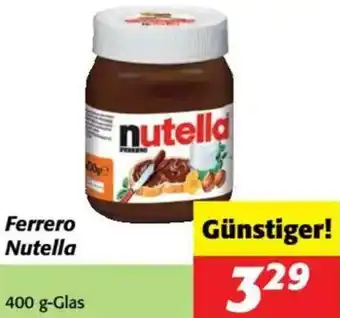 Nah&Frisch Nutella Angebot