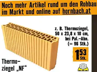 Hornbach Thermo- ziegel Angebot