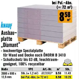 Hornbach Ausbau- platte Diamant Angebot