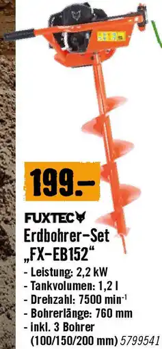 Hornbach Erdbohrer-Set Angebot