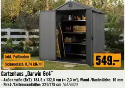 Hornbach Gartenhaus Darwin Angebot