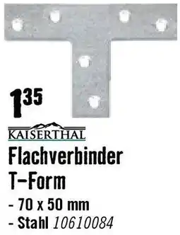 Hornbach Flachverbinder T-Form Angebot