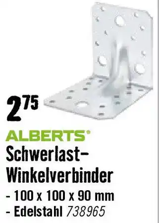 Hornbach Schwerlast- Winkelverbinder Angebot