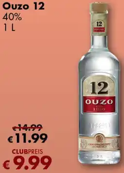 Travel FREE Ouzo 12 Angebot