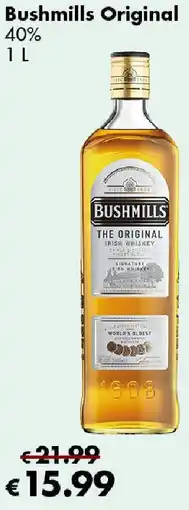 Travel FREE Bushmills Original Angebot