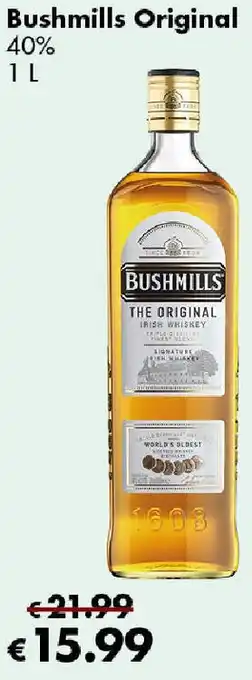 Travel FREE Bushmills Original Angebot