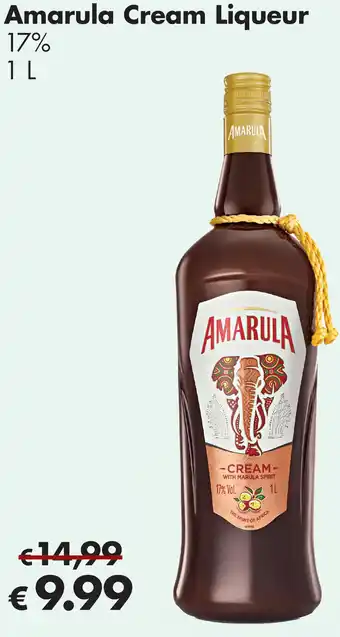 Travel FREE Amarula Cream Liqueur Angebot