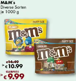 Travel FREE M&M's Angebot