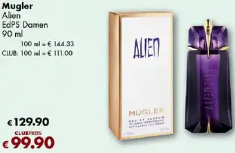 Travel FREE Mugler Angebot