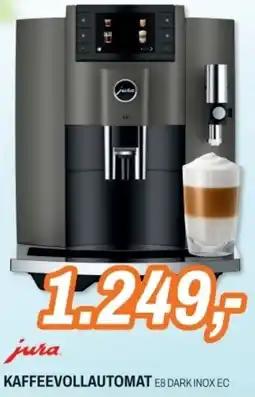 ETech Kaffeevollautomat e8 dark inox ec Angebot