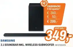 ETech 3.1 soundbar inkl. wireless-subwoofer Angebot