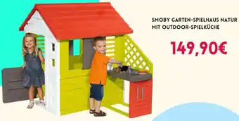 Smyths Toys Smoby garten-spielhaus natur mit outdoor-spielküche Angebot