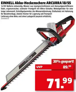 Liebmarkt Akku-heckenschere arcurra Angebot