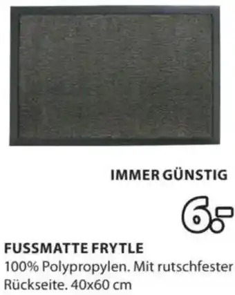 JYSK Fussmatte frytle Angebot