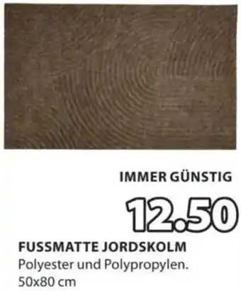 JYSK Fussmatte jordskolm Angebot