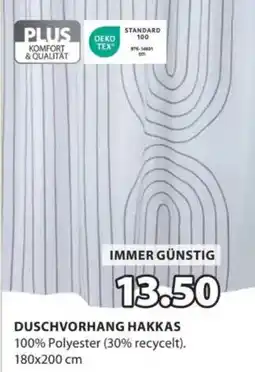 JYSK Duschvorhang hakkas Angebot