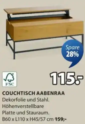 JYSK Couchtisch aabenraa Angebot