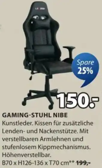 JYSK Gaming-stuhl nibe Angebot