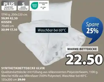 JYSK Synthetikbettdecke ulvik Angebot