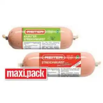 Maximarkt Streichwurst aus OÖ, Kräuterstreichwurst oder Zwiebelstreichwurst Maximarkt Angebot