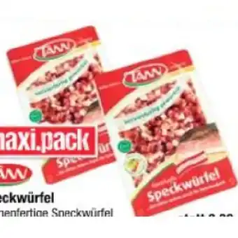 Maximarkt Speckwürfel Maximarkt Angebot