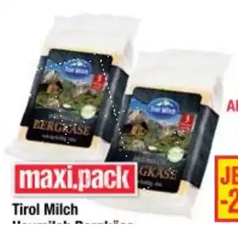 Maximarkt Heumilch Bergkäse Maximarkt Angebot