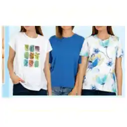 Maximarkt Damen-T-Shirt versch. Farben und Designs Maximarkt Angebot