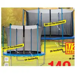 Maximarkt Trampolin versch. Größen Maximarkt Angebot