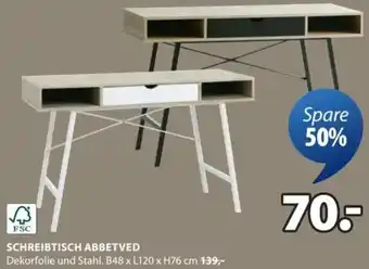 JYSK Schreibtisch abbetved Angebot