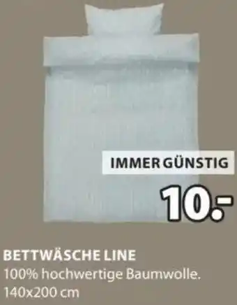 JYSK Bettwäsche line Angebot