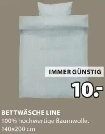 JYSK Bettwäsche line Angebot