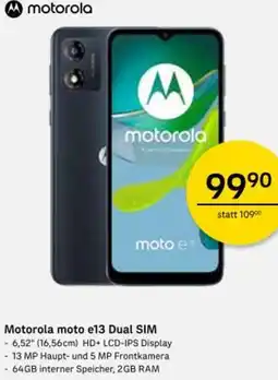 Post Motorola moto e13 Angebot