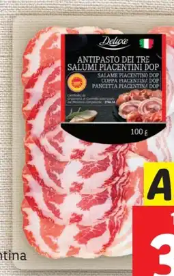 Lidl Deluxe Antipasto aus Wurstspezialitäten Angebot