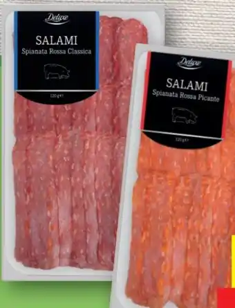 Lidl Deluxe Salami Spianata Rossa Piccante Angebot