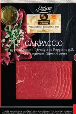 Lidl Deluxe Carpaccio vom Rind Angebot