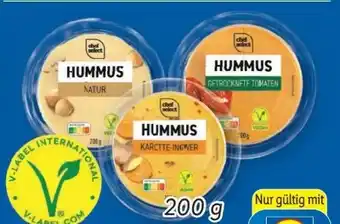 Lidl Chef Select Veganer Hummus Angebot