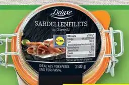 Lidl Deluxe Sardellenfilets Angebot