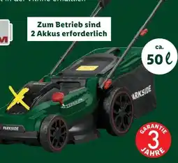 Lidl Parkside Akku-Rasenmäher Angebot